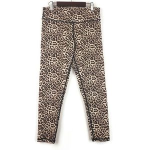 Zyia Cheetah Print Scrunch Butt High Rise Leggings sz 12